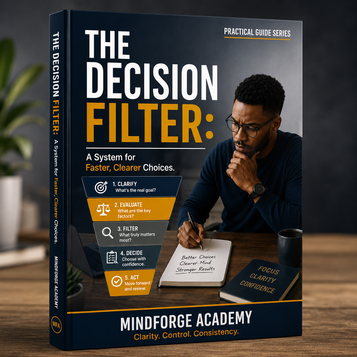 The Decision Filter Guide - 3D Mockup